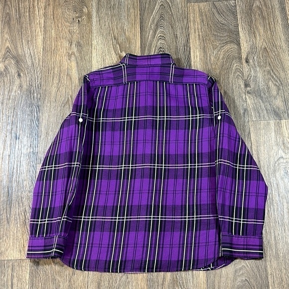 100% Cotton Ralph Lauren Petite Button Down Shirt - Picture 2 of 4